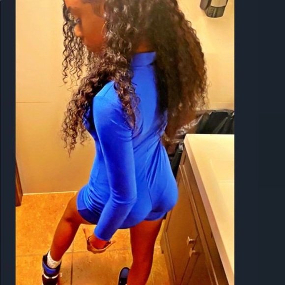 Dark blue jumpsuit - Picture 1 of 3